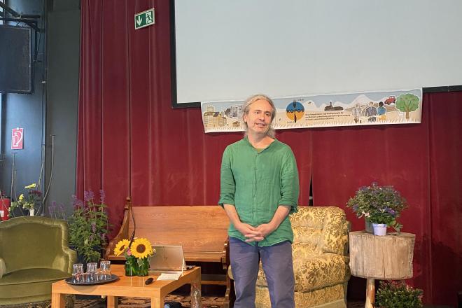 AgriKultur Festival Berlin 2024, Tag 1: KOPOS Abschlusskonferenz, Dr. Turgut Altuğ, Vorsitzender im Ausschuss für Umwelt und Klimaschutz von BÜNDNIS 90/DIE GRÜNEN des Berliner Abgeordnetenhaus